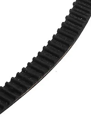 6mm Width 78 Teeth Engine Rubber Timing Belt 156mm Pitch Long S2M-156