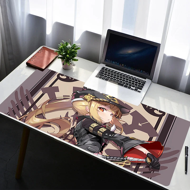 

Mouse Pad Laptop Rubber Extended Desktop Mat Computer Gamer Mousepad PC Gaming Accessories Zenless Zone Zero Lucy Keyboard Pad
