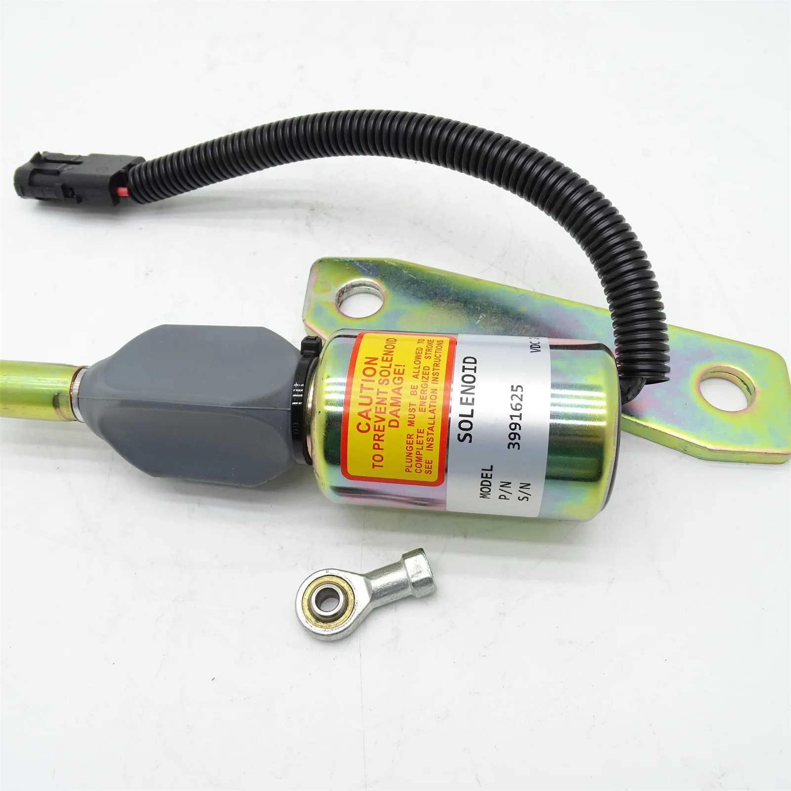 3991625 SA-4959-24 5267132 Flameout Solenoid Valve  24V Suitable for 6BT 5.9L Engines and Excavators R200-5 R225-7 R335-7