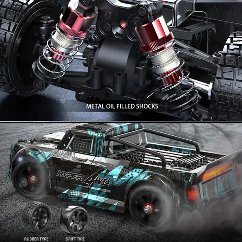 Hyper Go 14301 14302 1/14 Drift Rc Car Racing 2.4G Brushless 4WD Off-road 45km/h High Speed Remote Control Vehicle Toys for Boys