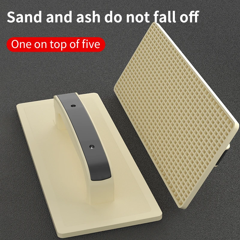 Plastic Plastering Trowel, Large Tempered Flat Trowel, Cement Trowel, Plastering Board, Ash Trowel, Used for Mason Tools