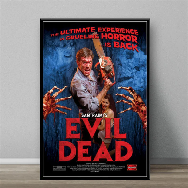 Classic Horror Movie The Evil Dead Canvas Painting Posters And Prints Abstract Wall Art Picture For Home Room Decoration