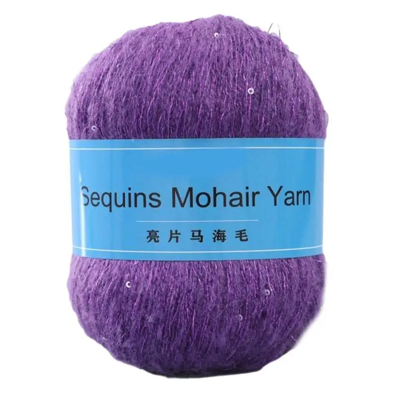 39BD sequin nhiều màu Skein hoàn hảo để làm các thiết bị trang trí và đồ chơi