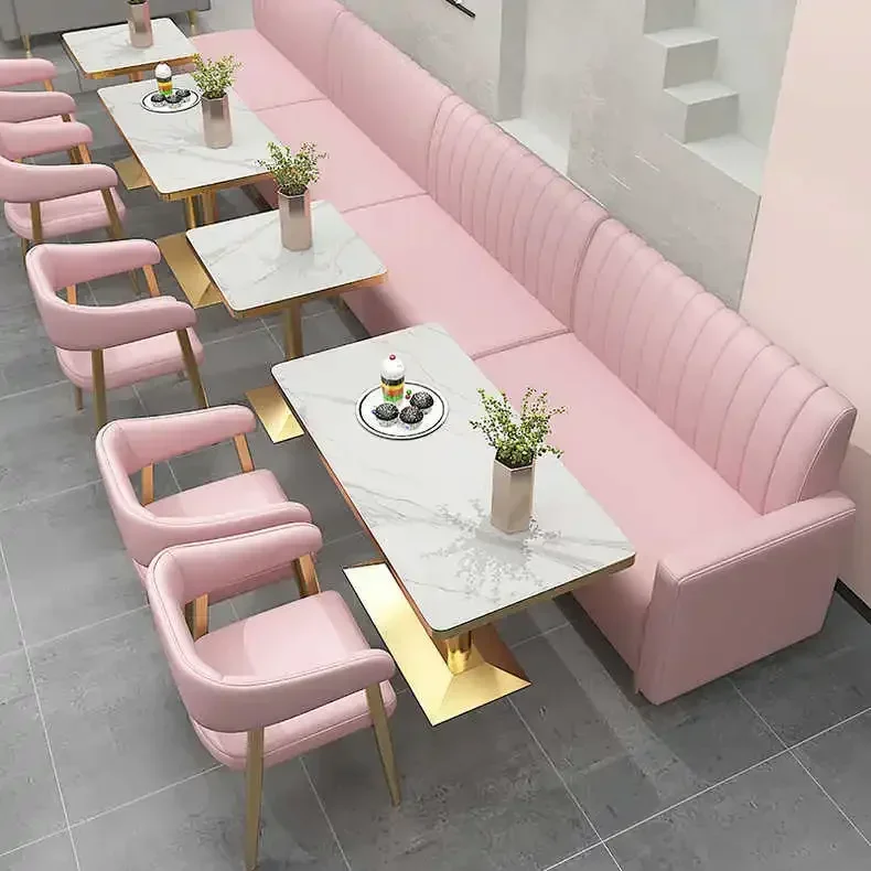 m Hot selling restaurant booth seat retro backrest sofa sets cafe bench seating colorful restaurant furniture for sale m
