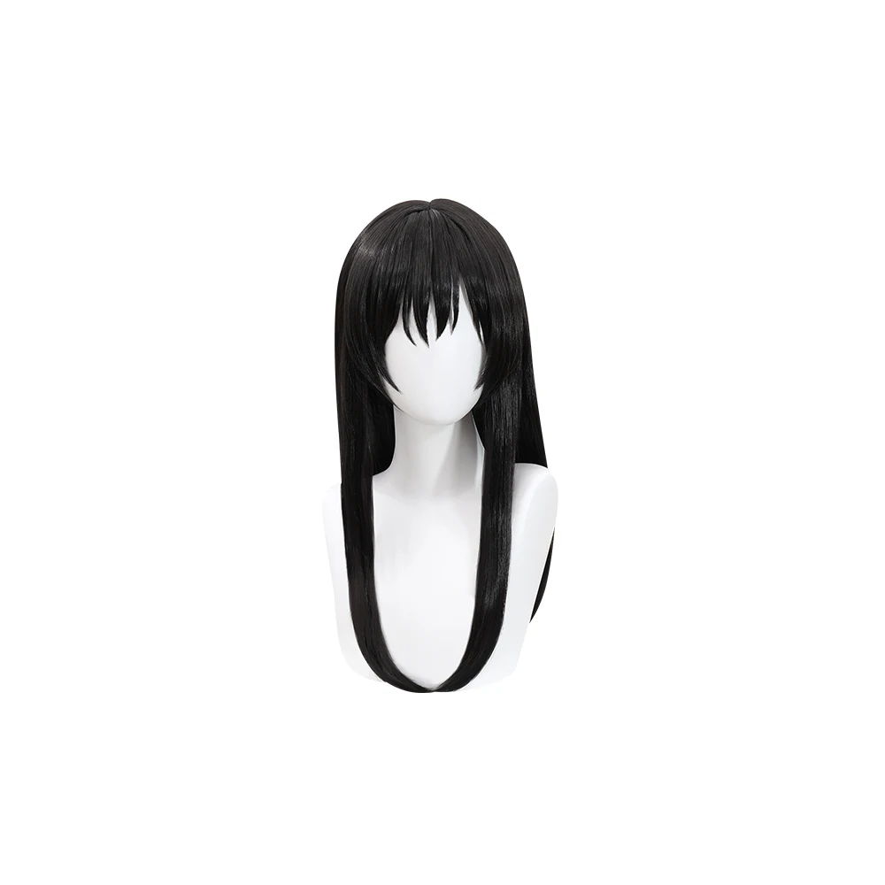 IN STOCK Aihara Mei Wig Anime Citrus Cosplay Wig DokiDoki Women 50cm Long Black Hair Heat Resistant Mei Aihara Cosplay Free Cap