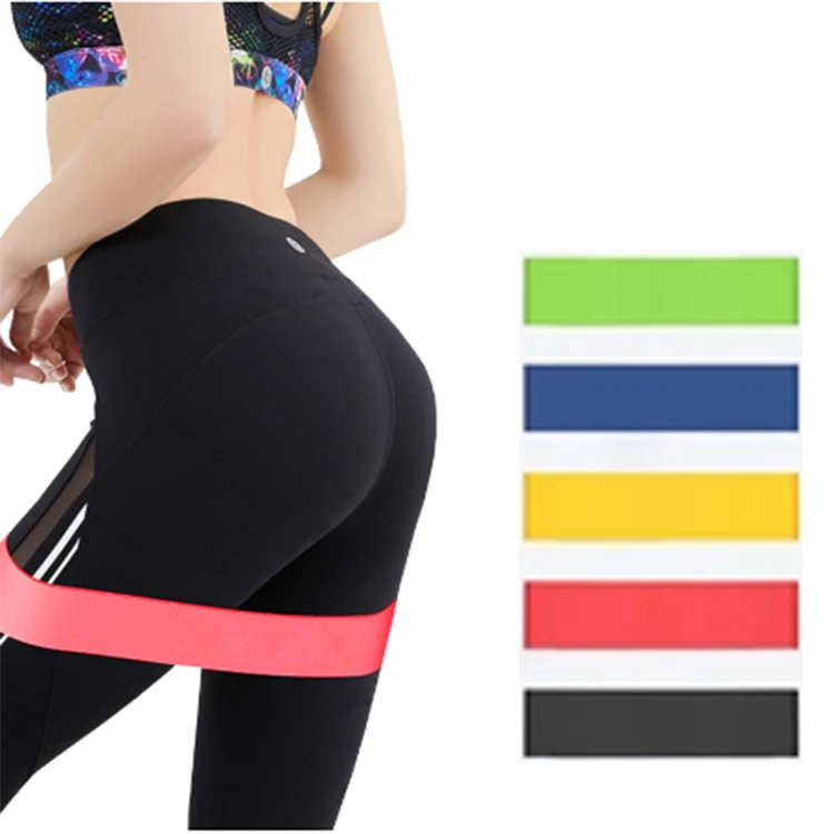

Dedicated Yoga Latex Tension Ring Elastic Band Thin Legs Hip Lift Resistance Band Bodybuilding Tension Band Flat