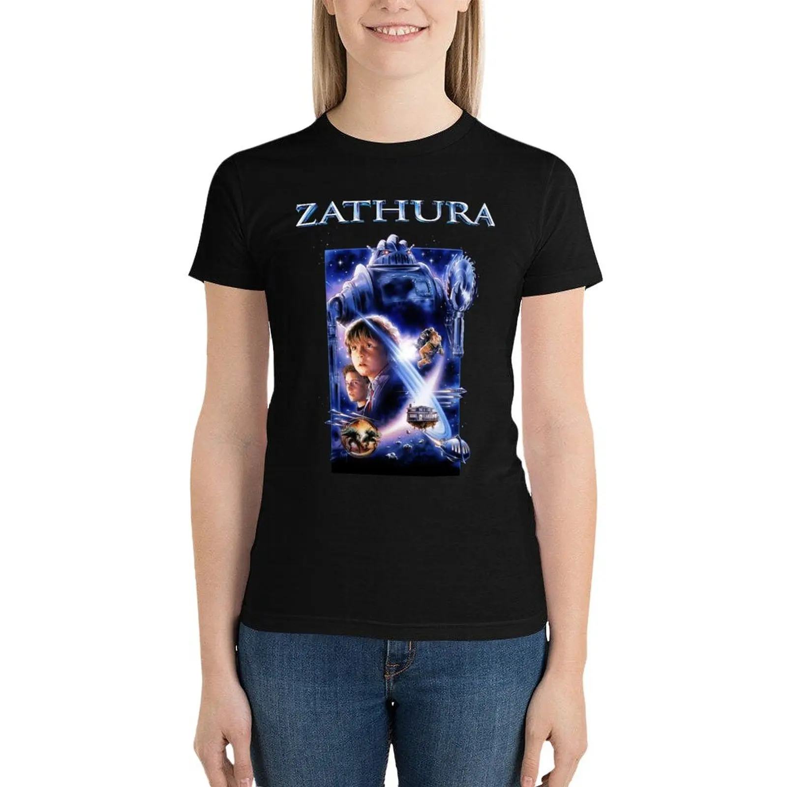 

Zathura: A Space Adventure (2005) Movie Poster T-Shirt anime clothes plus size tops Aesthetic clothing Summer Women's clothing
