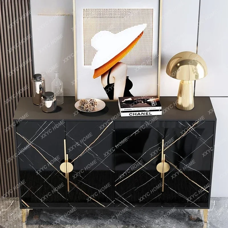 XXVertical Entry Wood Shoe Cabinet Indoor Stylish Luxury Black Shoe Cabinet Quality Wooden  Furniture