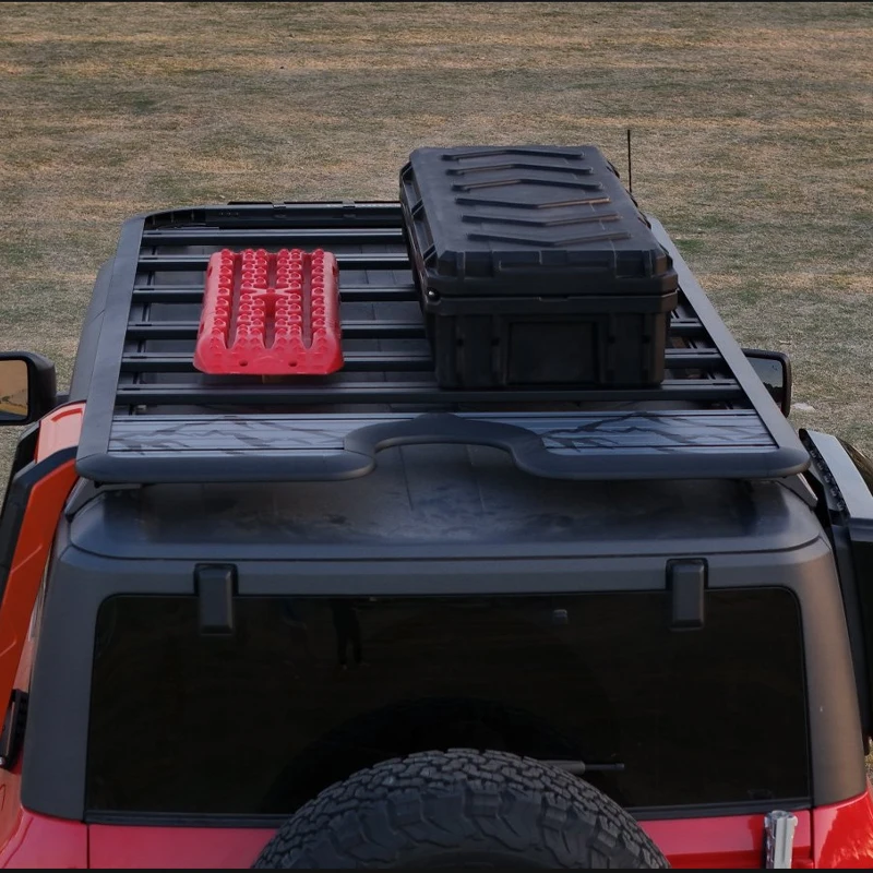 HIGH QUALITY CAR Accessories ROOF RACK ROOF PLATFORM SIDE LADDER Side Box for Trumpchi GS7 2017+