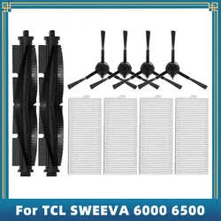 Compatibile per TCL SWEEVA 6000 6500 Robot aspirapolvere ricambi accessori spazzola laterale principale filtro Hepa