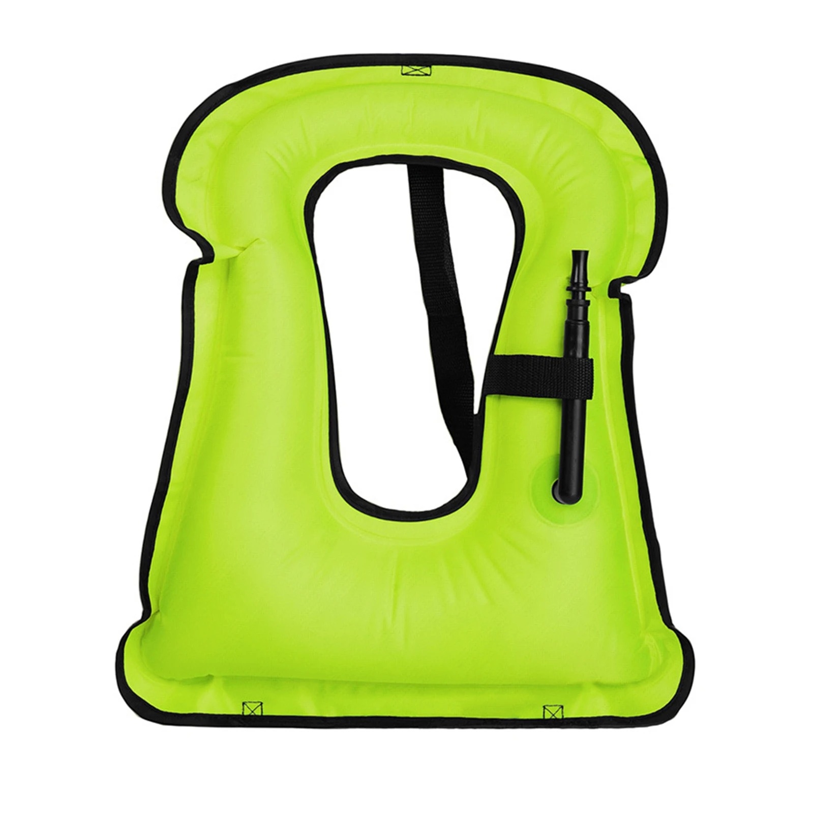 

Bright Colors Inflatable Vest For Easy Visibility In Water Adult Portable Inflatable Buoyancy Vest