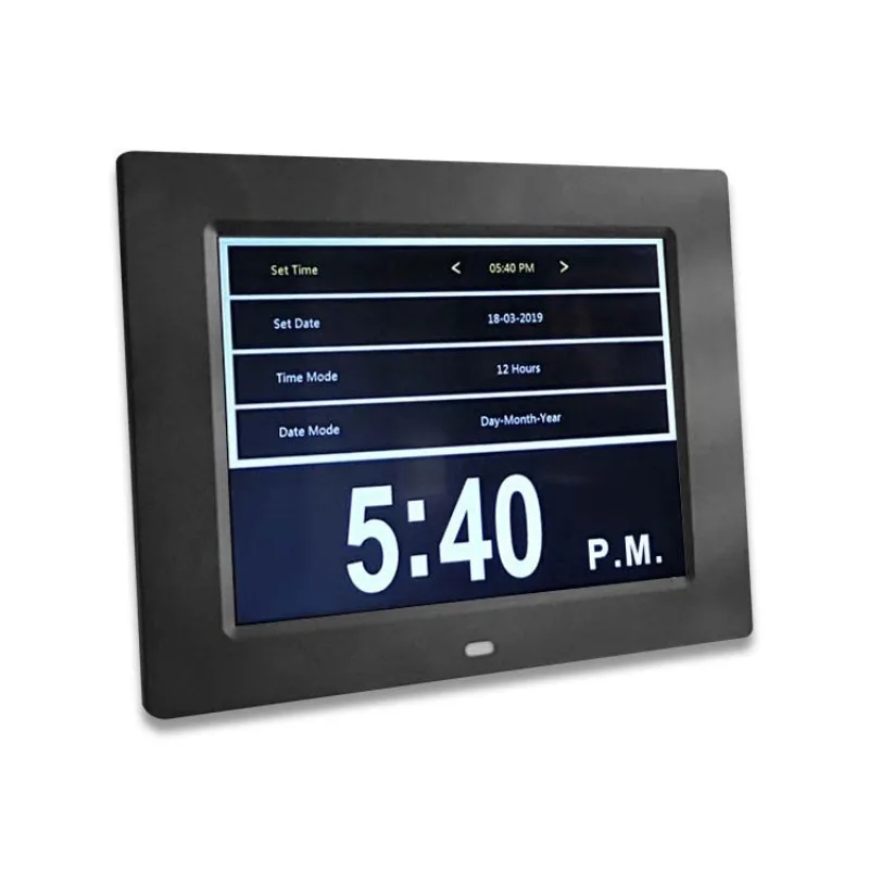 

8 inch digital clock digital desk calendar high definition large font electronic clock