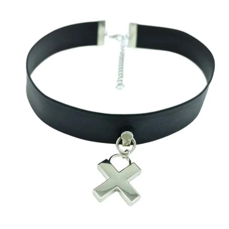 Anime Zenless Zone Zero Asaba Harumasa Metal Choker Pendant Necklace For Men Woman Cosplay Prop Fashion Jewelry Gifts