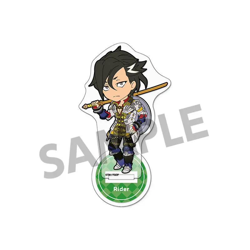 Mobile game Fate/Grand Order Pikuriru! Ver Jason Q-Style Acrylic Stand Figure Model Plate Keychains Desktop Ornament