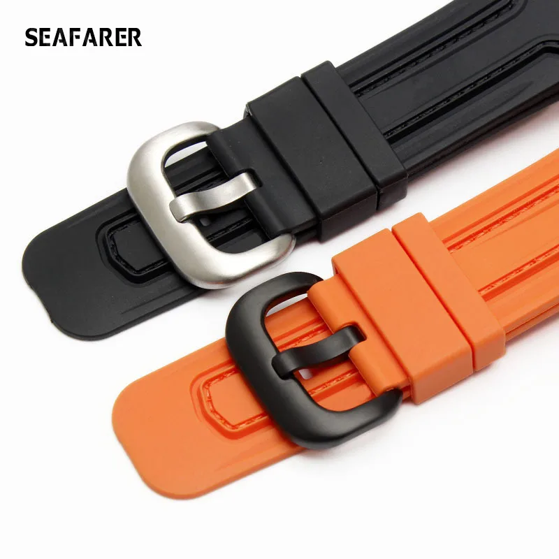 WatchBands for Seven Friday Rubber Watch Strap Waterproof Watch Band Sevenfriday Wristband Bracelet P3C/02/SF-M3/04/P1B/01