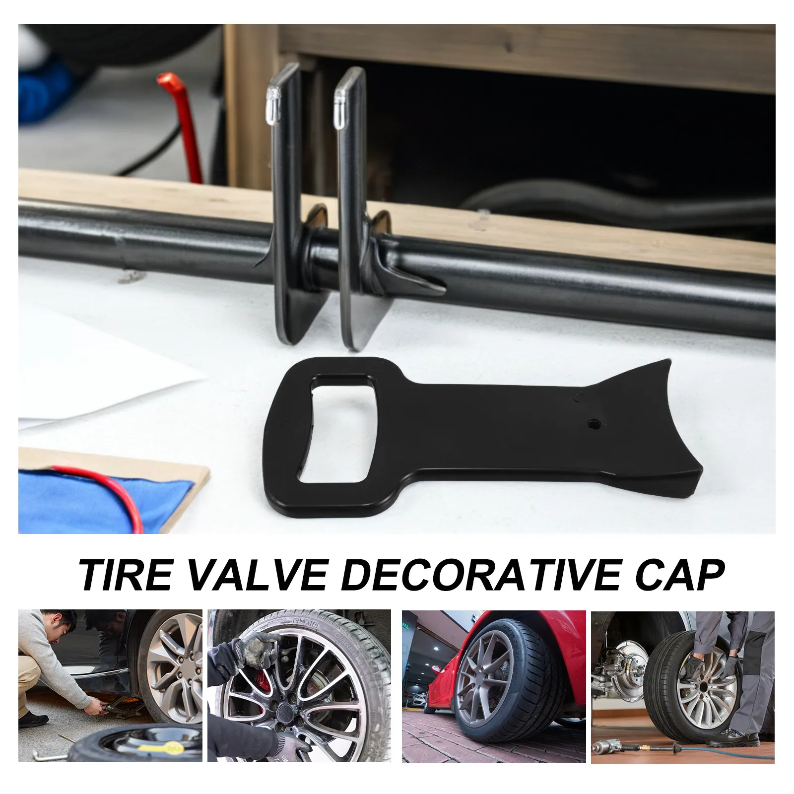 Tire Mounting Tool Tire Changer Bead Clamp Removal Clamp Auto Repair Equipment for Car Motorcycle Vacuum Run-Flat Low Profile
