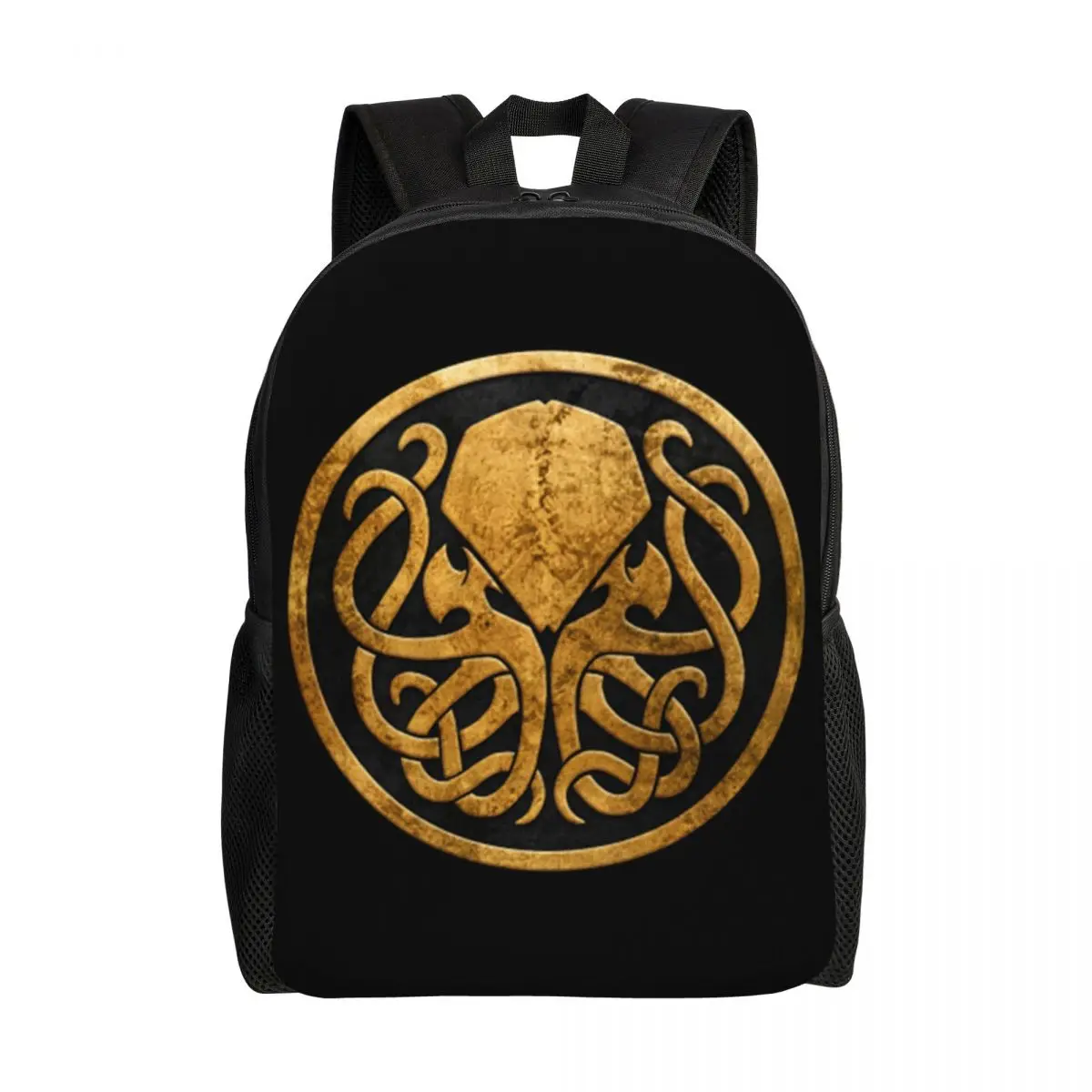 The Call Of Cthulhu Backpacks for Women Men Waterproof College School Dark Mythical Monster Bag Printing Large Capacity Backpack