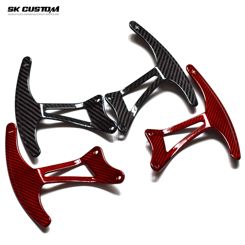 Carbon fibre steering wheel paddle shifters for Maserati GranTurismo GT 2007-2015 GC 2010-2015 Quattroporte