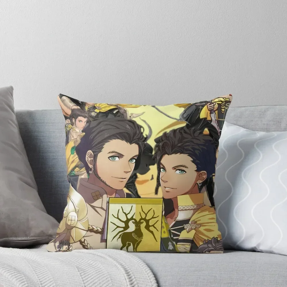 

Fire Emblem Three Houses: Claude Collage Throw Pillow Pillowcases For Pillows covers for pillows pillow