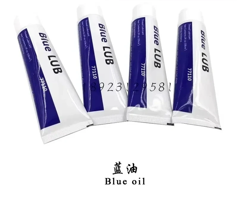(1pcs)Water jet bl ue oil imported blue glue thread anti lock bl ue oil thread anti bite blue glue