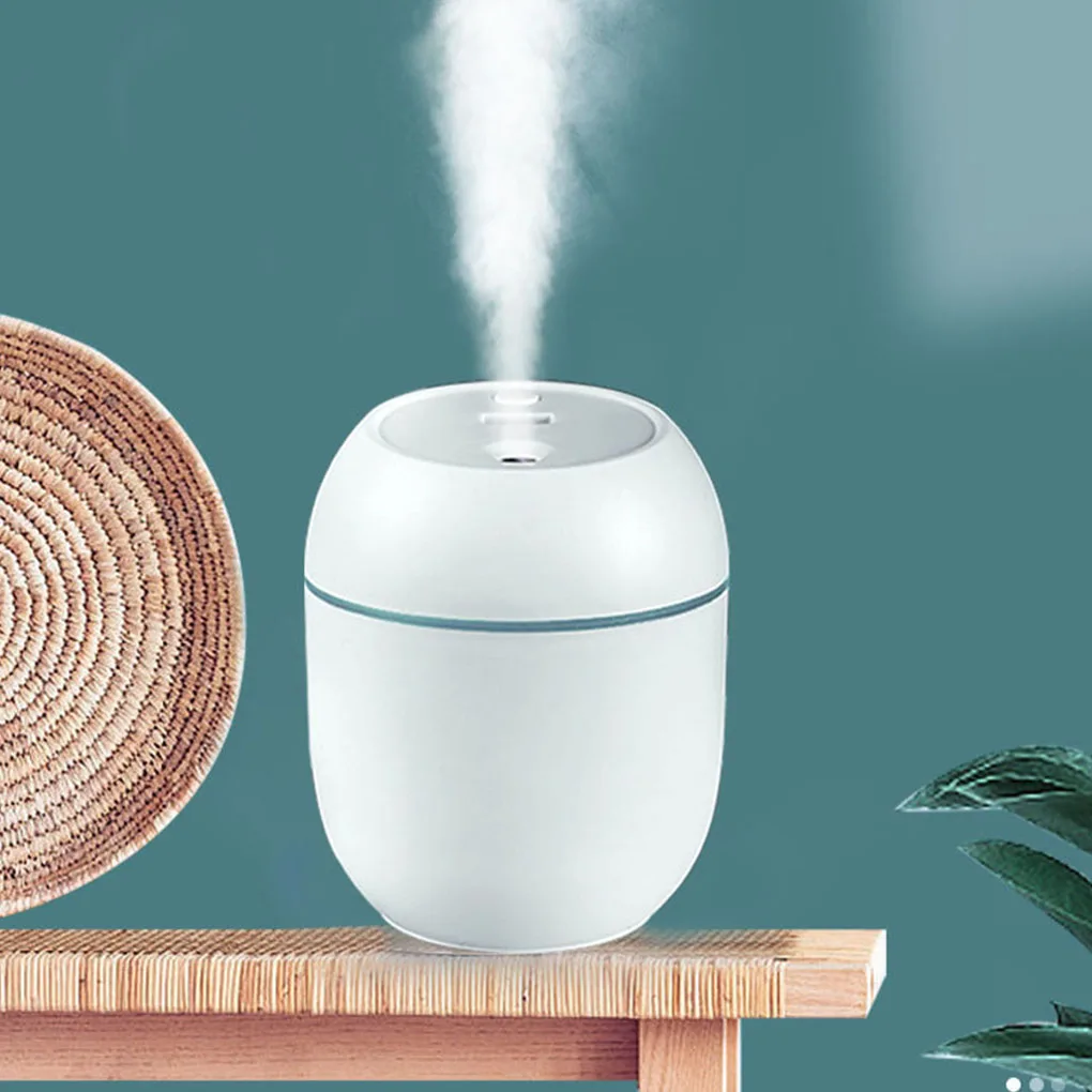 250ML Mini Ultrasonic Air Humidifier Desktop Aroma Essential Oil Diffuser For Home Car USB Fogger Mist Maker with LED Night Lamp