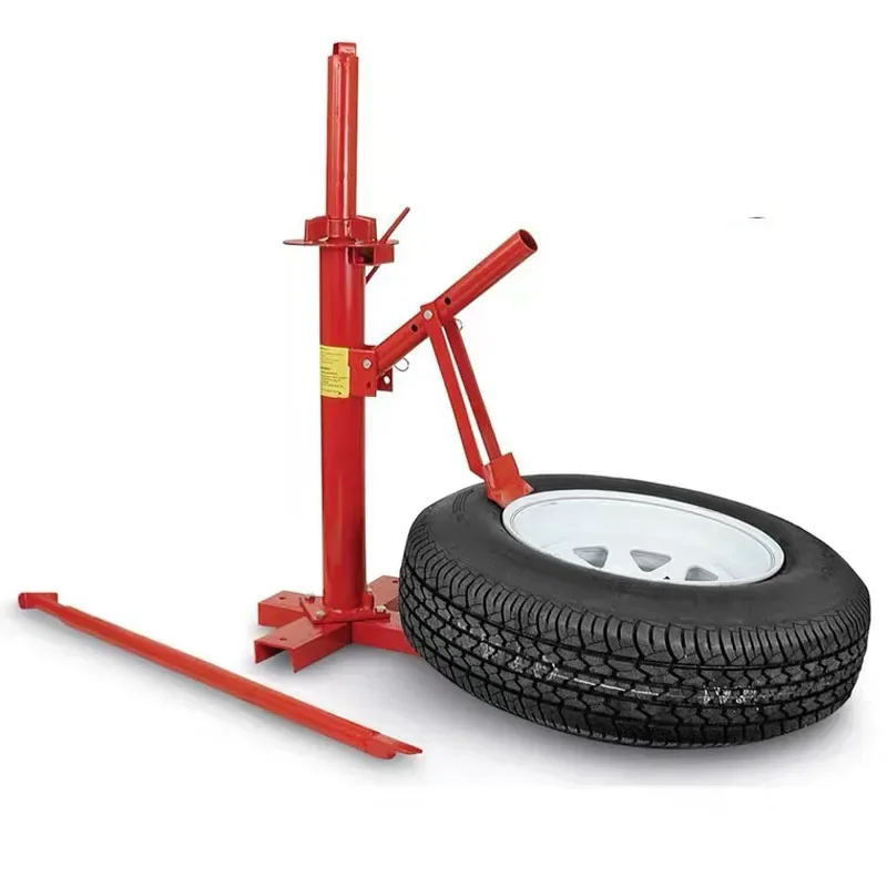 Tire Changer Manual Portable Tire Changing Mount Home Garage Tool 8-19 inch Wheel Demount Dismantling Vacuum Machine car.