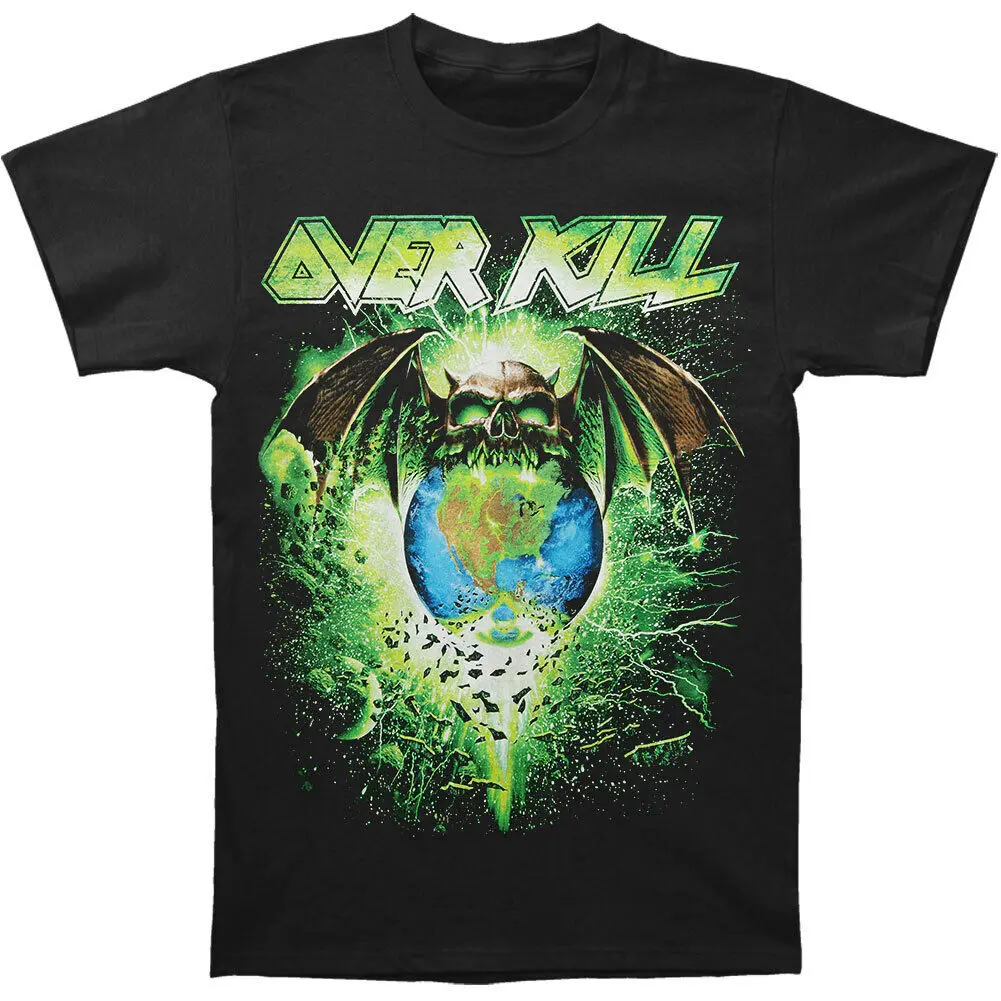 Overkill Men's Salt Lake City T shirt Small Black