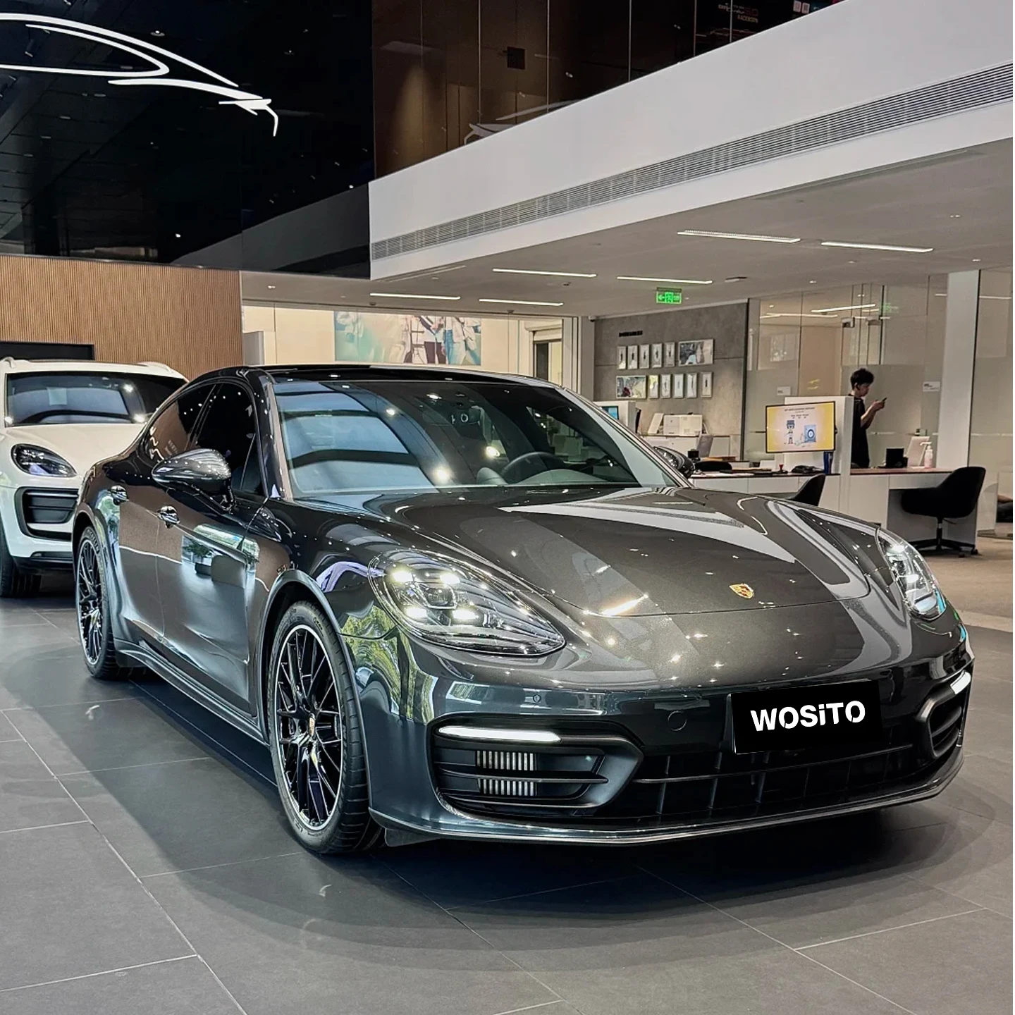 PET Volcano Grey Metallic Car Wrap Vinyl Film Glossy Full Body Scratch-Resistant Automotive Styling Wrap Factory Direct Supply