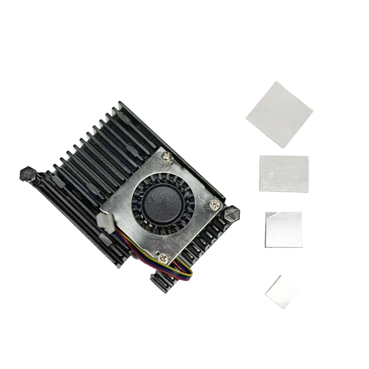 Raspberry Pi 5 Blower Cooling fan Active Aluminum Cooling Radiator PWM tTemperature Control and speed Regulation Low noise
