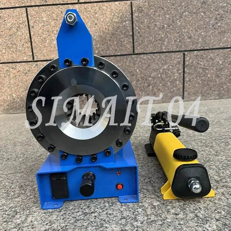 Portable Manual Hydraulic Hose Crimping Machine, High Pressure Explosion-Proof Rubber Pipe Shrinking & Pressing Tool