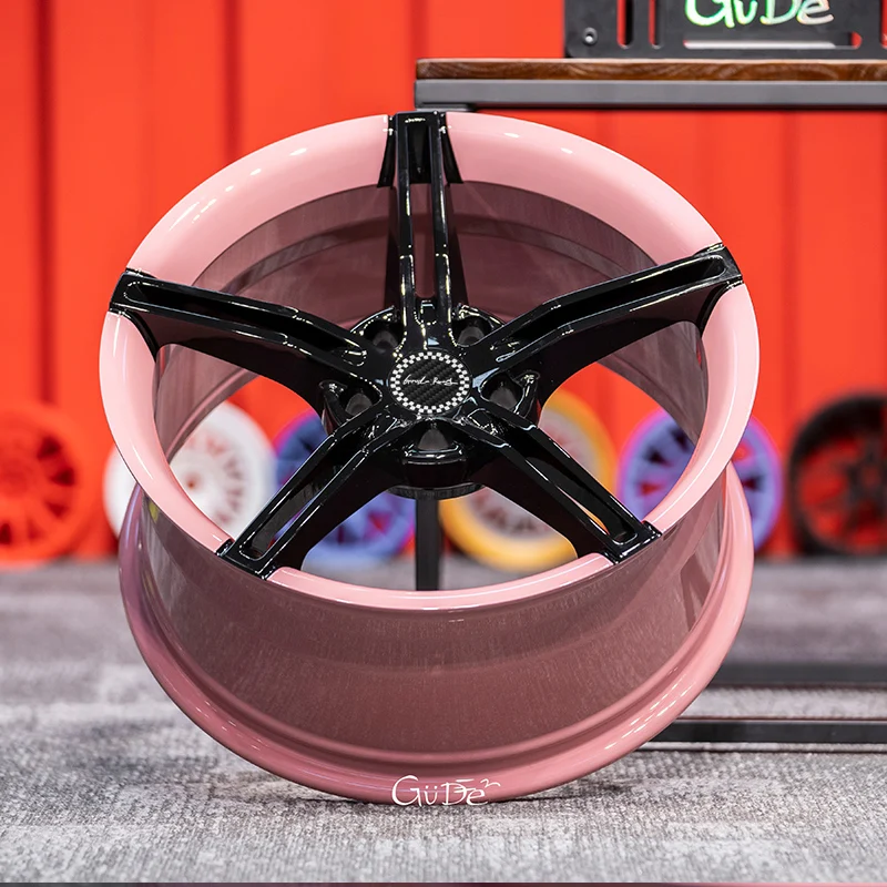 16 17 18 19 20 21 22 23 24 Inch Ruote Forgiate Forged Wheel with 6061 T6 Aluminium for Te37  Passenger Car Wheels 5*114.3