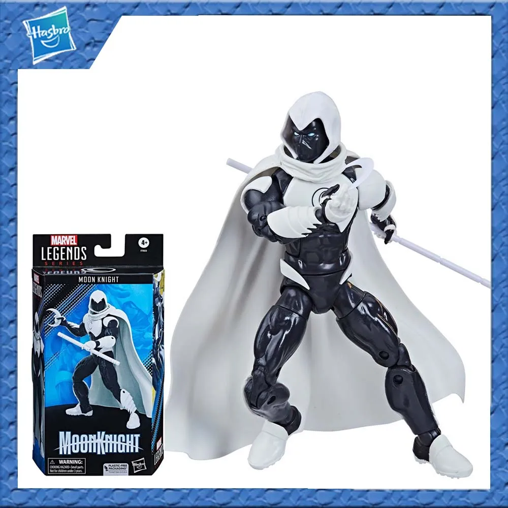 Original Hasbro Marvel Legends Comics Series Moon Knight  Action Figure Model Toy