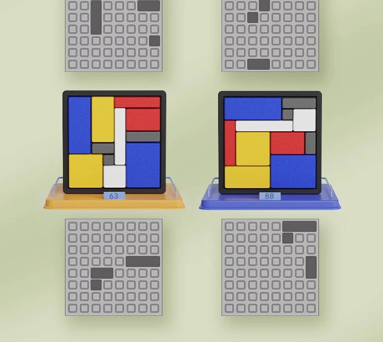 Logisches Denktraining Puzzle-Spielzeug für Erwachsene Gehirn-Ausdauer-Challenge Intelligenz-Würfel Puzzlespiele Brettspiele – Detail 9