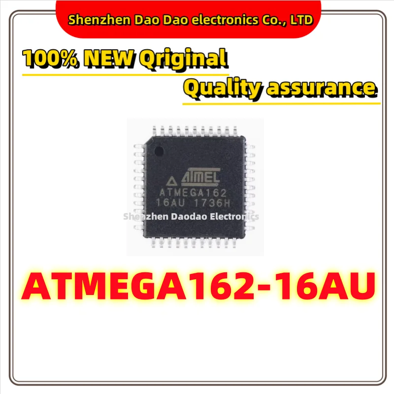 ATMEGA162-16AU ATMEGA162 16U TQFP-44 Microcontroller chip IC new original