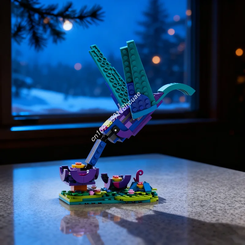 

175pcs MOC Hummingbird Creator 3 1ed Model Building Blocks Architecture Assemble DIY Toy Idea Christmas Gift Brick Kids Birthday