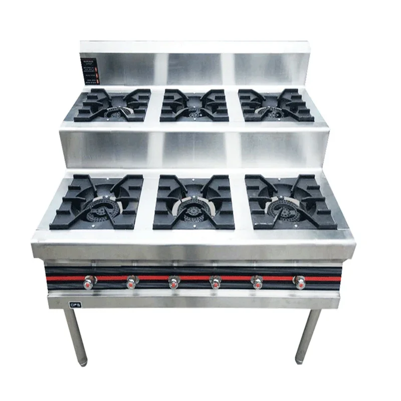 Wholesale Indoor Gas Stove Commercial Kitchen Equipment Price Discount 4 Burners Restaurant Kitchen Cooking Gas Stove