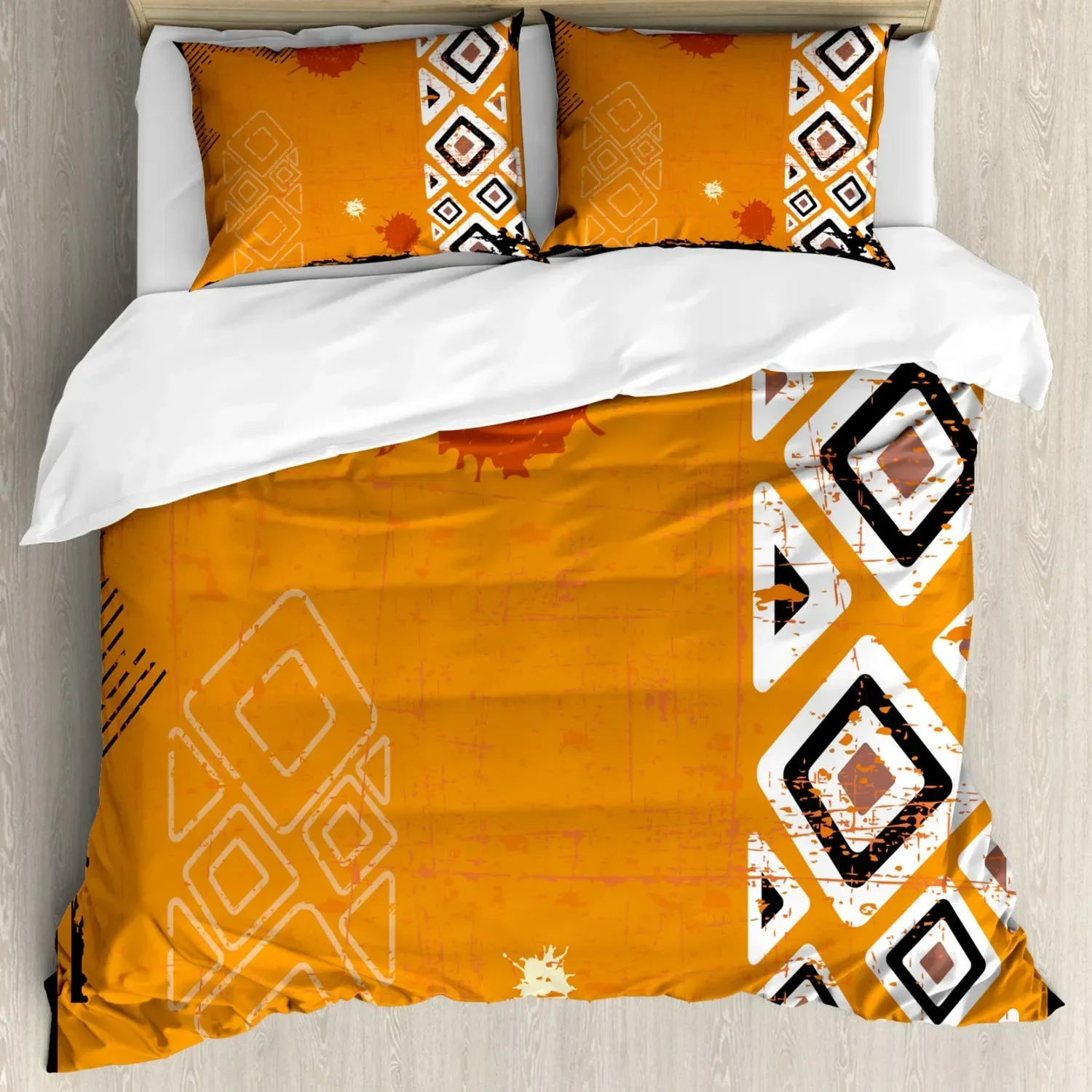 Tribal Duvet Cover Secret Tribe Pattern In Bohemian Style Bedding Set Bedclothes Double Queen King Size Polyester Qulit Cover