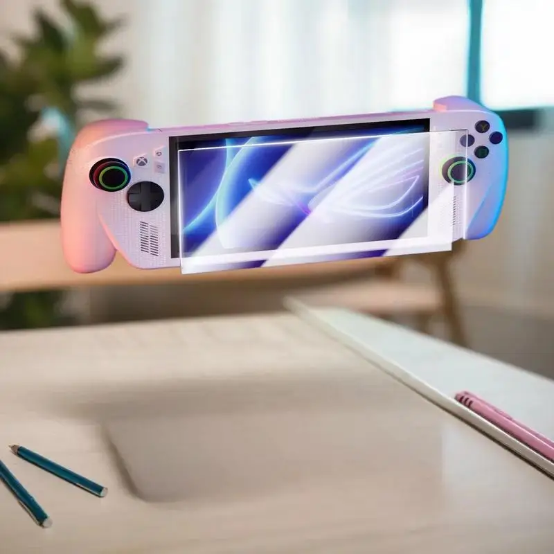 واقيات شاشة من الزجاج المقوى ROG Xbox Ally X 9H مكونة من قطعتين: HD، مادة مضادة للخدش للألعاب #2