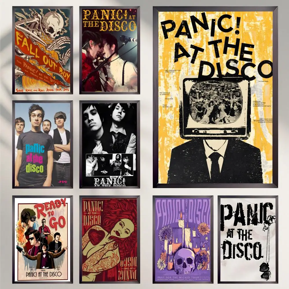 P-Panic at the D-Disco Poster HD Versatile Waterproof Wall Decor Self Adhesive Perfect for Any Room & Ideal Gift