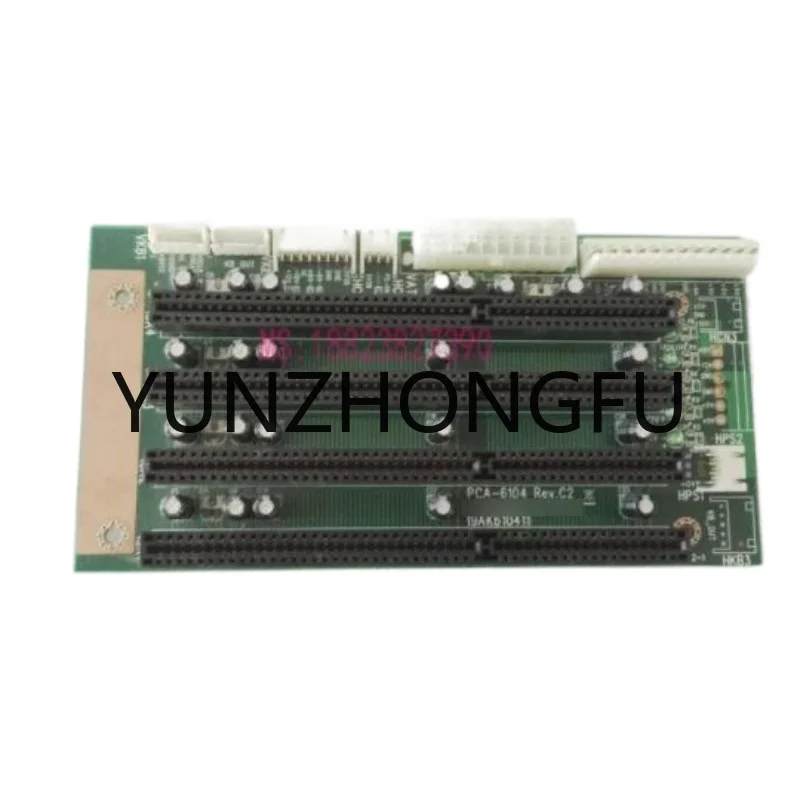 

PCA-6104 New IPC 4*ISA PCA 6104 Rev.C2 ISA Bus Slot Industrial passive backplane Half-size CPU Card Supports ATX/AT