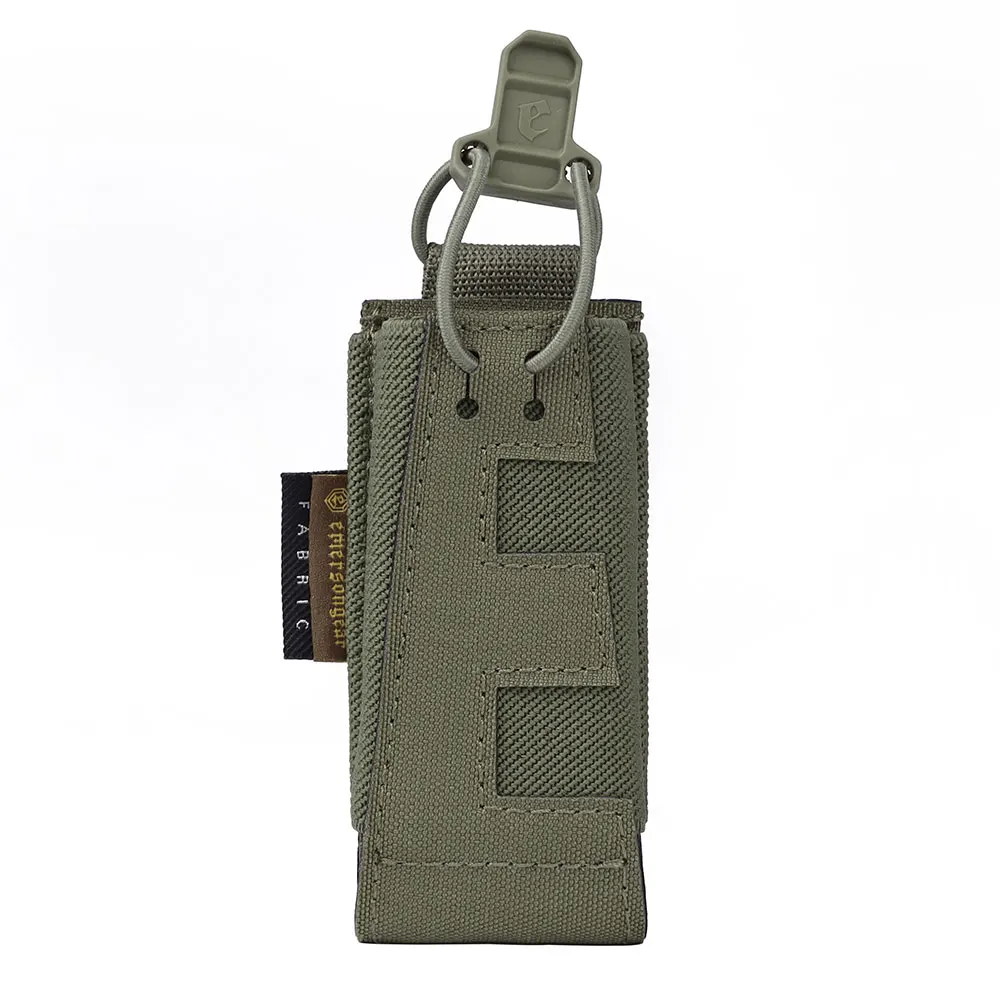 

Emersongear V-Edge Single Pistol Magazine Pouch Tactical Lightweight Mag Bag Quick Draw Case Hunting Hiking Combat Sports Nylon
