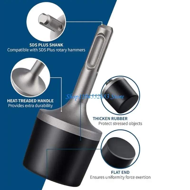 

Y6GD Thickened Rubber Construction Mallets Heat Treated Handle Radiators Pipe Adjusting Tool
