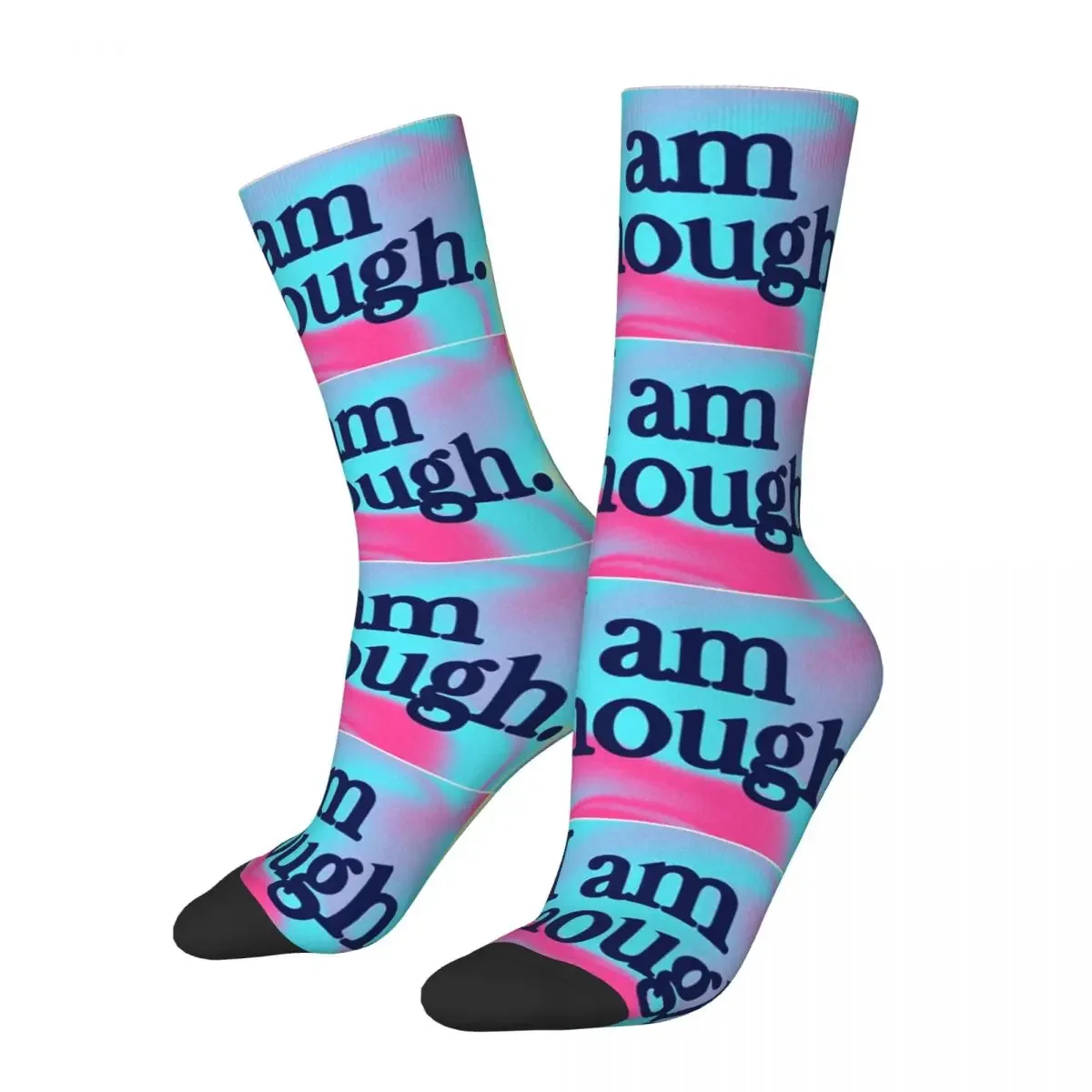 Fashion Male Men Socks Harajuku I Am Kenough Perfect For Ryan Gosling Fans Sock Sport Women's Sock Spring Summer Autumn Winter