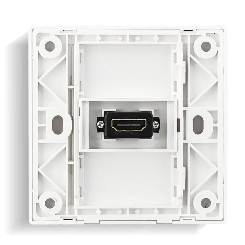 A straight head type 86 HDMI in-line panel manufacturer port HDTV number Interface wall socket