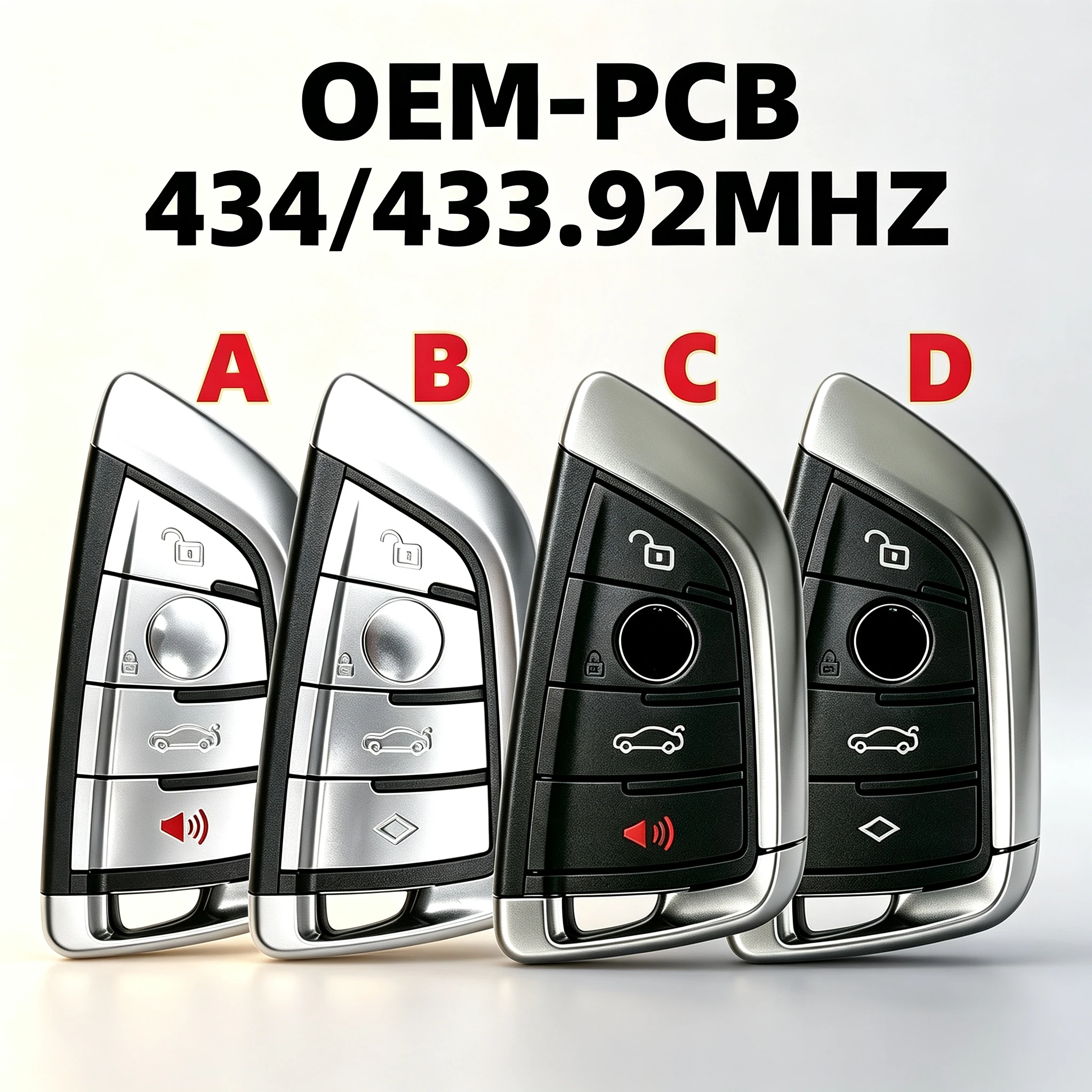 Suitable for Bmw 3 5 6 7 X3 X5 X7 g Series G01 G02 G08 G11 G20 G30 G31 G32/434/433.92Mhz Id49Chip Fcc:N5F-Id21A