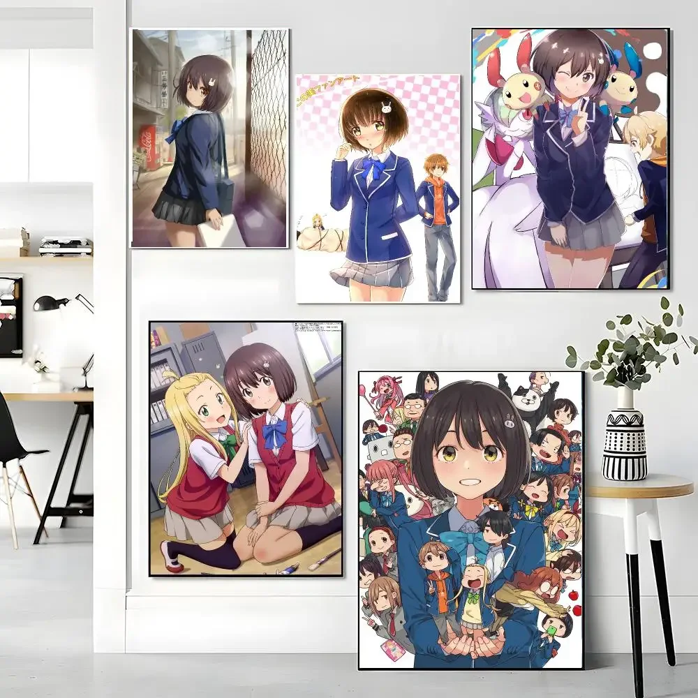 anime T-This Art Club Has a Problem-M Painting Calligraphy Artwork for Living Room Bedroom Office Home Decor