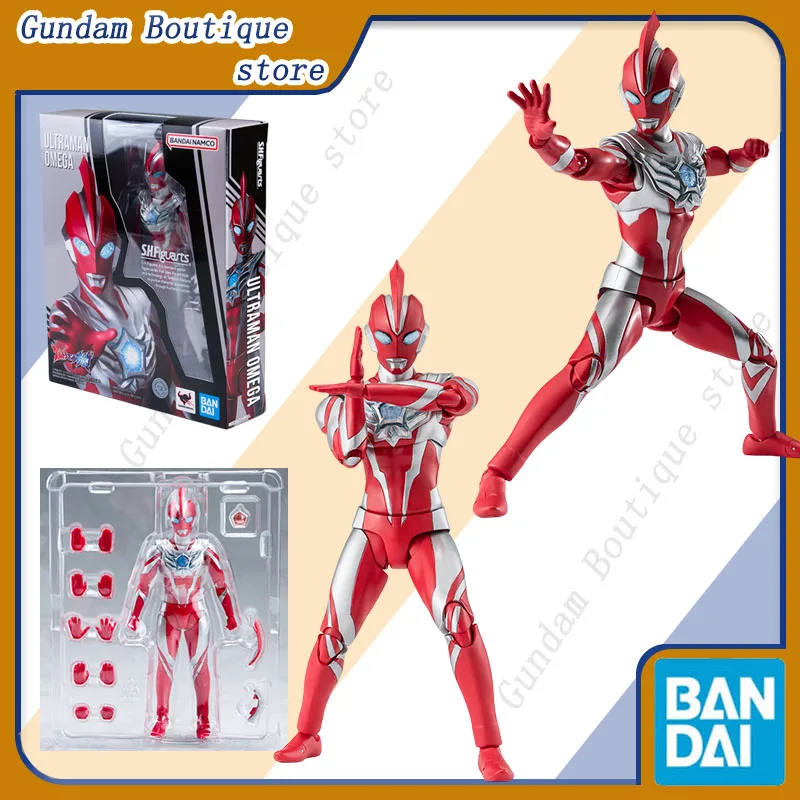

Bandai Genuine SHF ULTRAMAN OMEGA Anime Action Figure Collectible Joints Movable Model Toys Ornaments Gift Children Boy