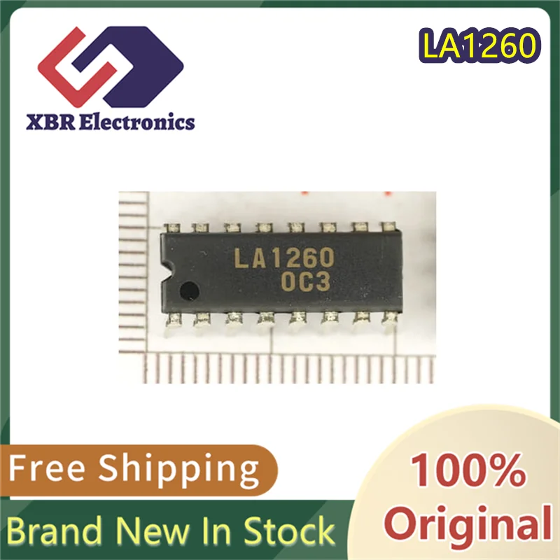 (10/50 Pieces) LA1260 Package DIP-16 Radio Intermediate Frequency Signal IC Chip Brand New Original Authentic Spot