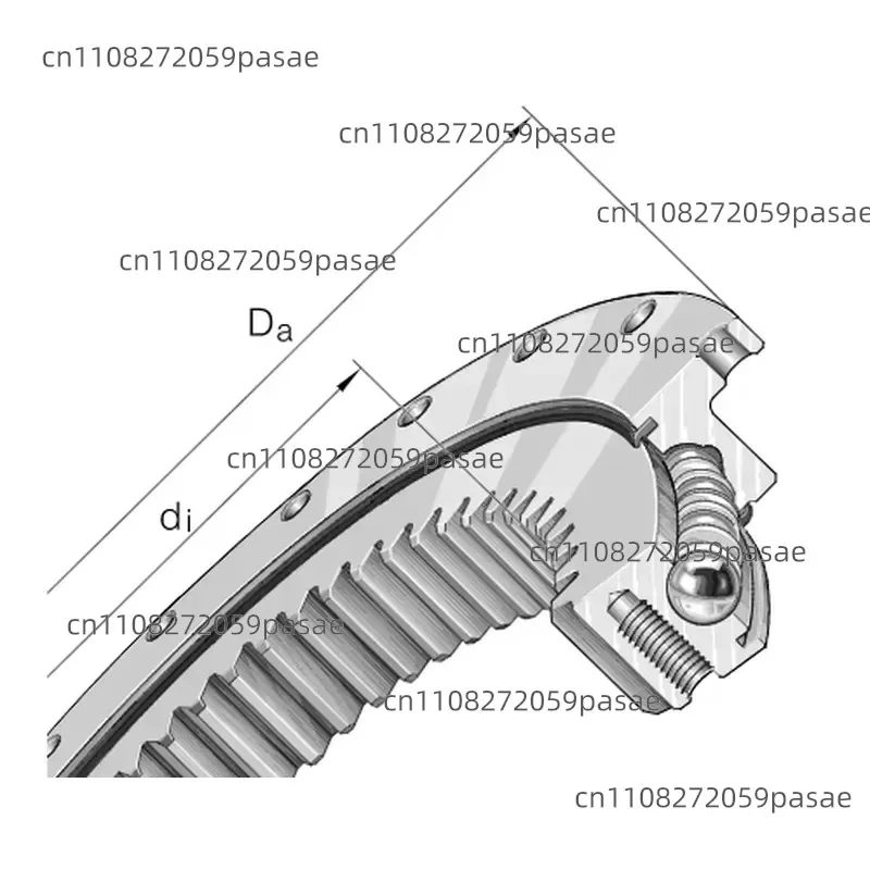Swing Bearing with Four-Point Contact Internal Gear - High Performance Product Type