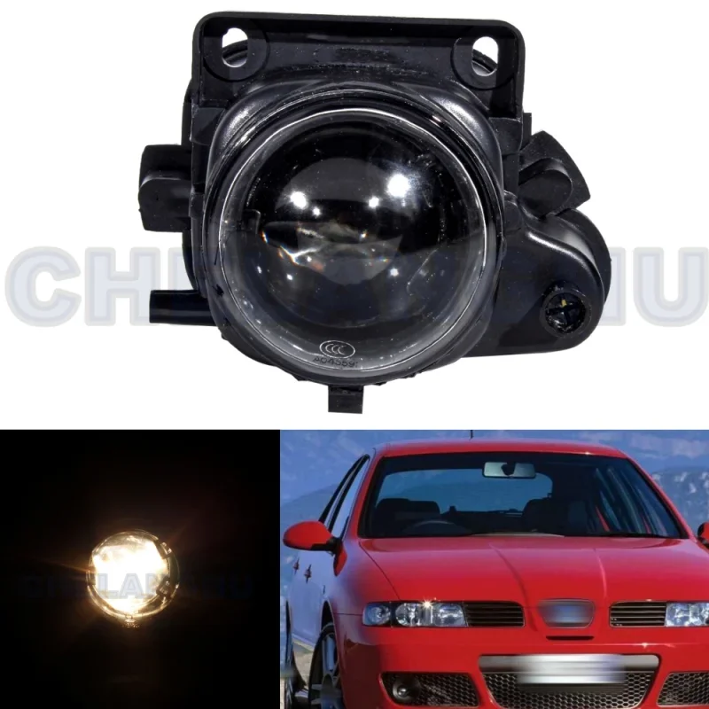 

For Seat Toledo CUPRA R 2002 2003 2004 Right Side Front foglights Lamp With Halogen Bulbs 4B0941700